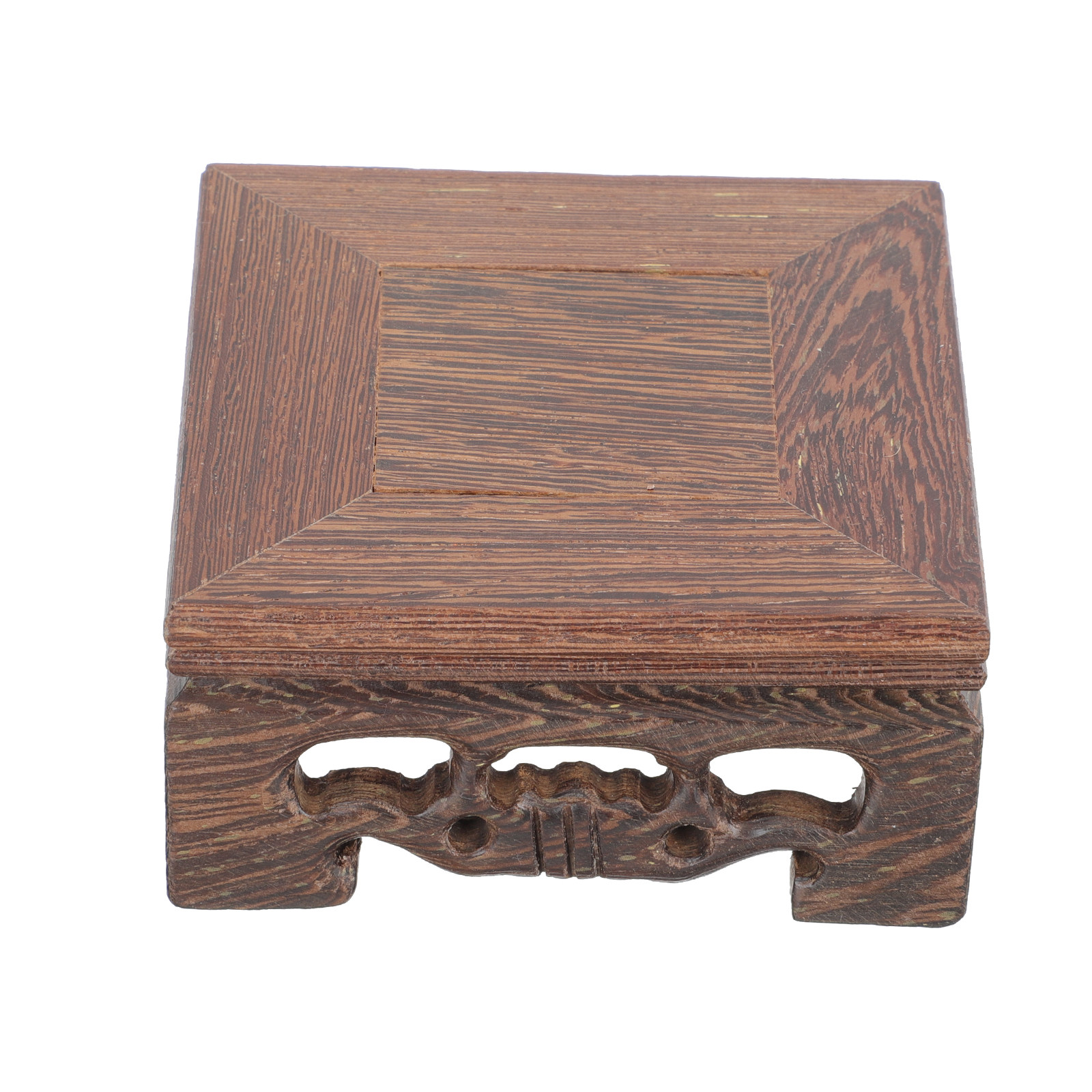 Display Stand Wood - 1Pcs Wenge Display Base Delicate Wooden