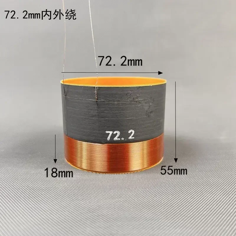 1pc 72.2/75/75.5mm Woofer Spea - Copper Wire Roll のレビューと価格