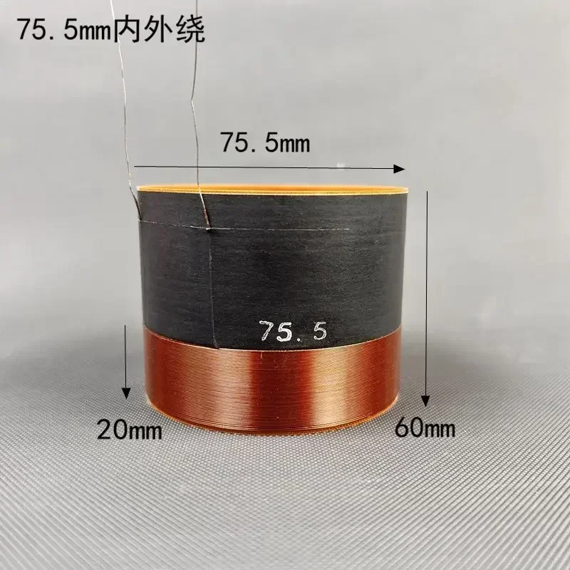 1pc 72.2/75/75.5mm Woofer Spea - Copper Wire Roll のレビューと価格