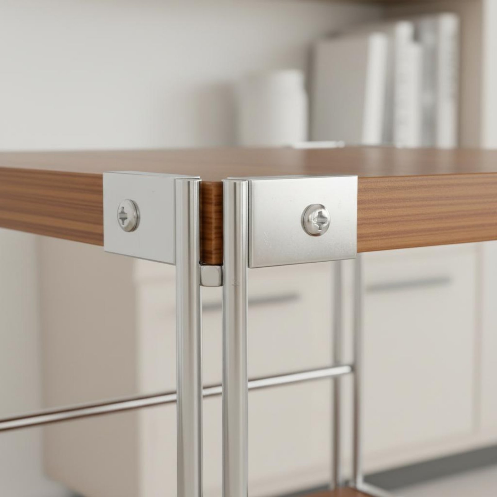 Narrow Floor Standing Shelf X- - Display Stand Wood のレビューと価格