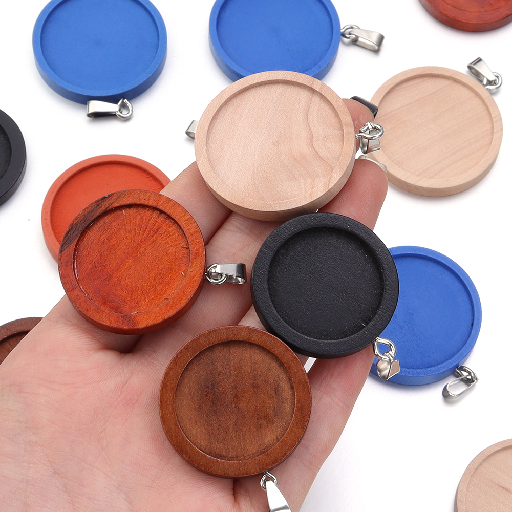 1-5pcs/lot 25 30mm Round Wood  - Display Stand Wood のレビューと価格