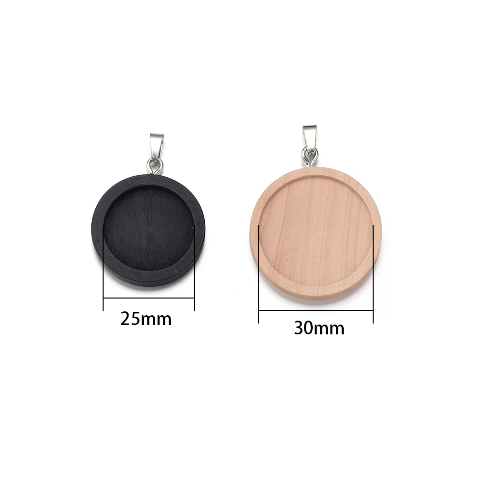 1-5pcs/lot 25 30mm Round Wood  - Display Stand Wood のレビューと価格
