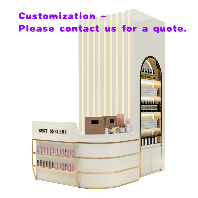 custom.Retail Skin Care & Make - Display Stand Wood のレビューと価格
