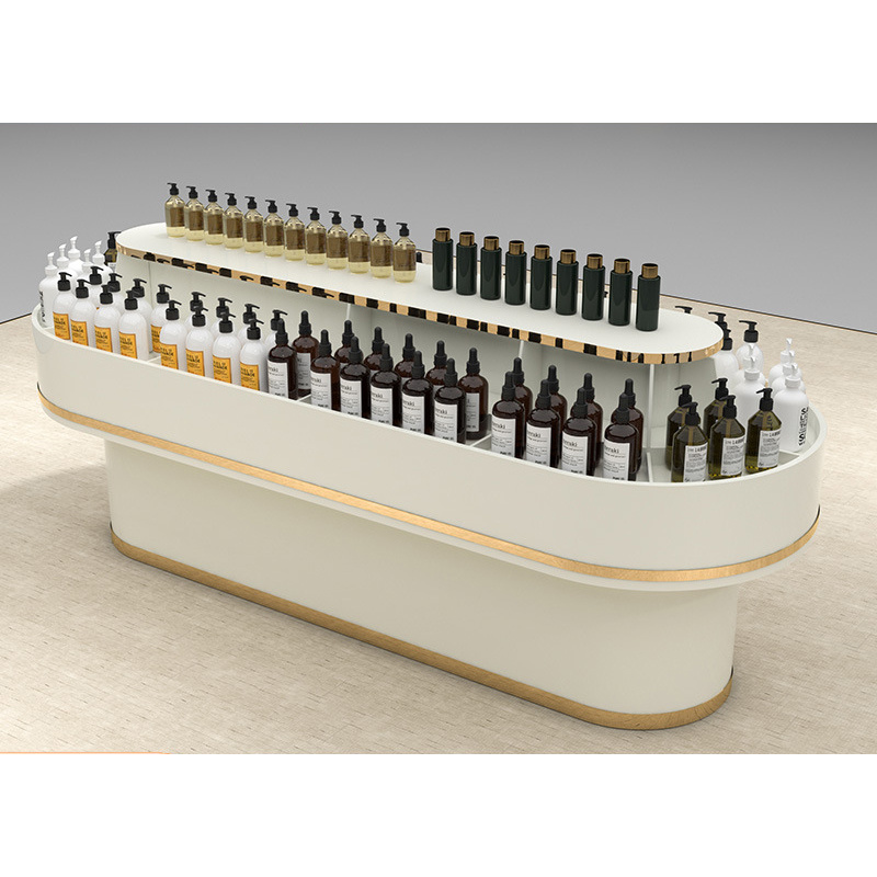 custom.Retail Skin Care & Make - Display Stand Wood のレビューと価格
