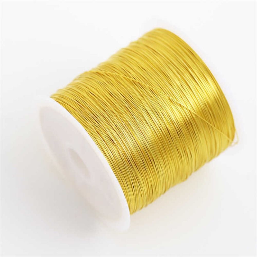 100m/roll Gold Plated Color Pr - Copper Wire Roll のレビューと価格