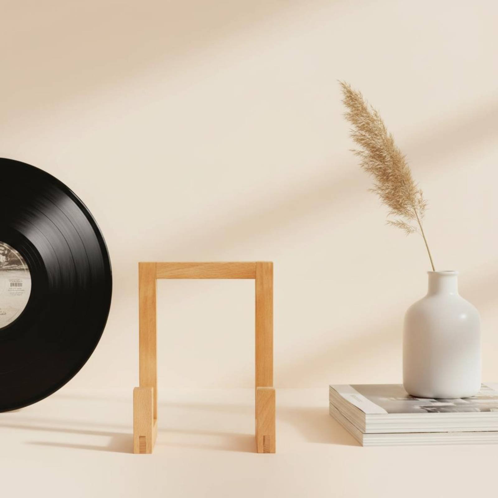 Vinyl Vinyl Stand Wooden Vinyl - Display Stand Wood のレビューと価格