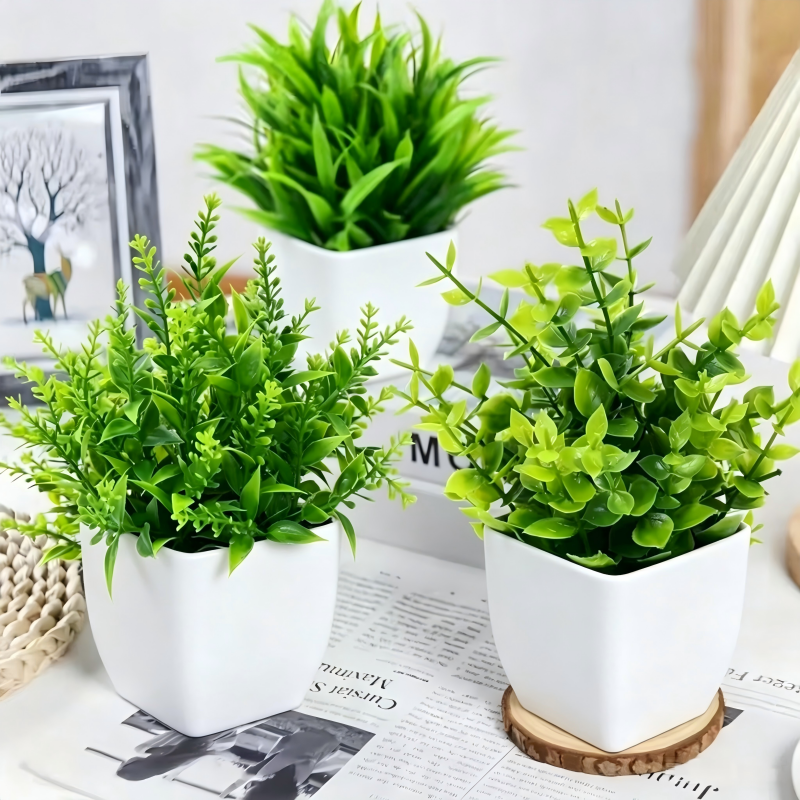 Mini Artificial Potted Plants  - Bonsai Garden Mini のレビューと価格