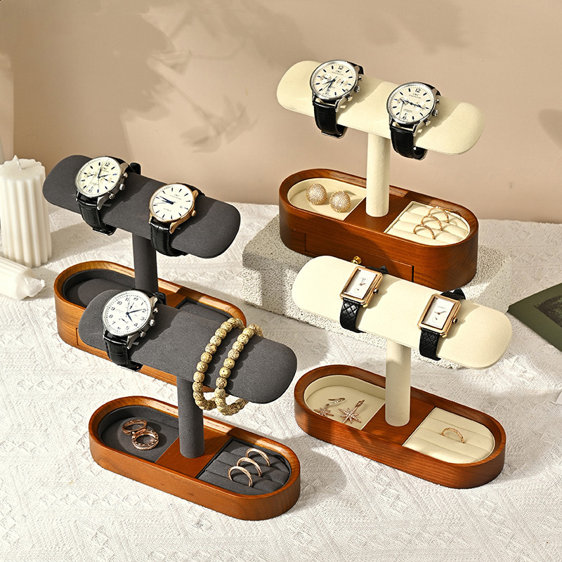 Oirlv Solid Wood Watch Organiz - Display Stand Wood のレビューと価格