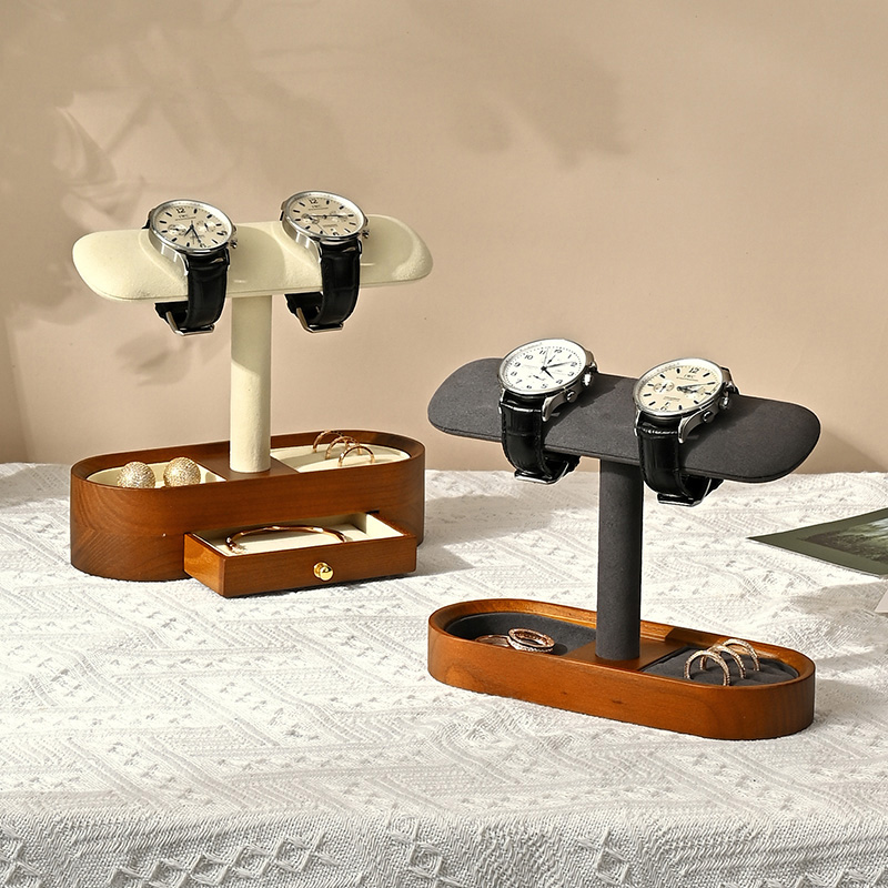Oirlv Solid Wood Watch Organiz - Display Stand Wood のレビューと価格