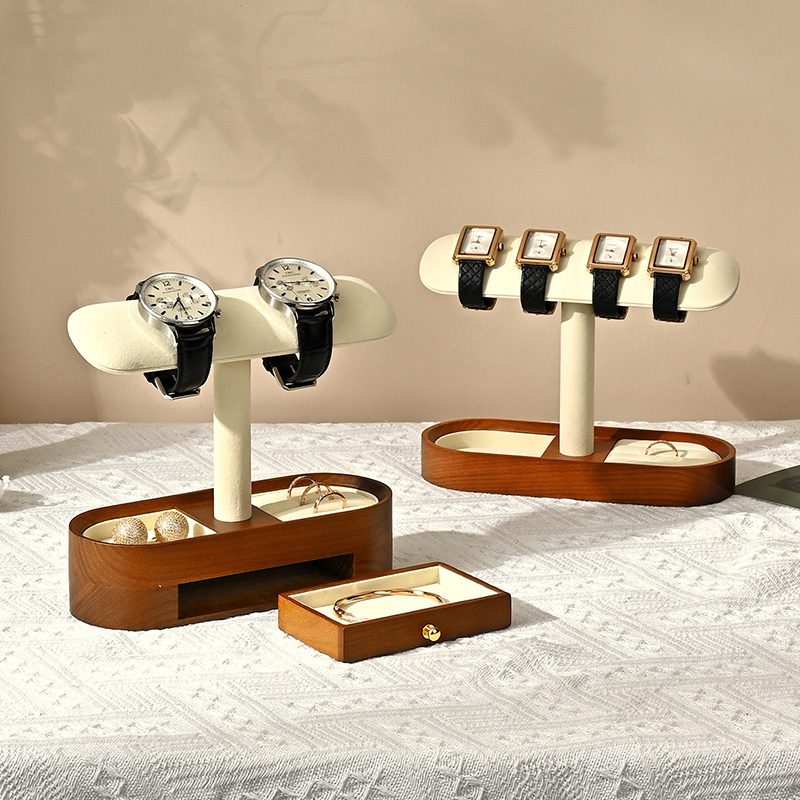 Oirlv Solid Wood Watch Organiz - Display Stand Wood のレビューと価格