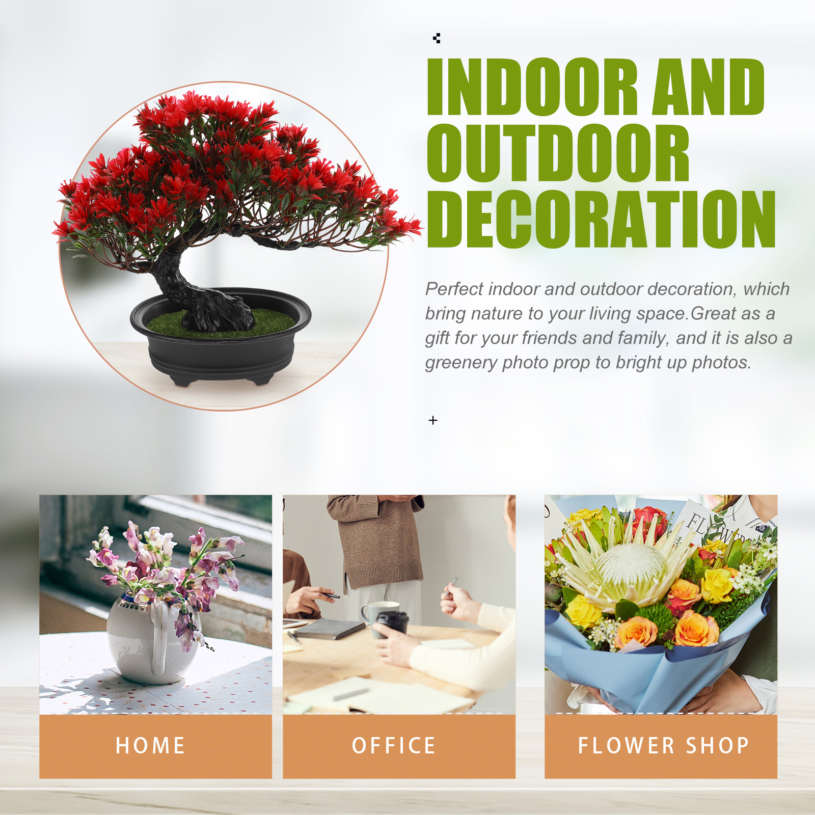 Artificial Plant Potted Bonsai - Bonsai Garden Mini のレビューと価格