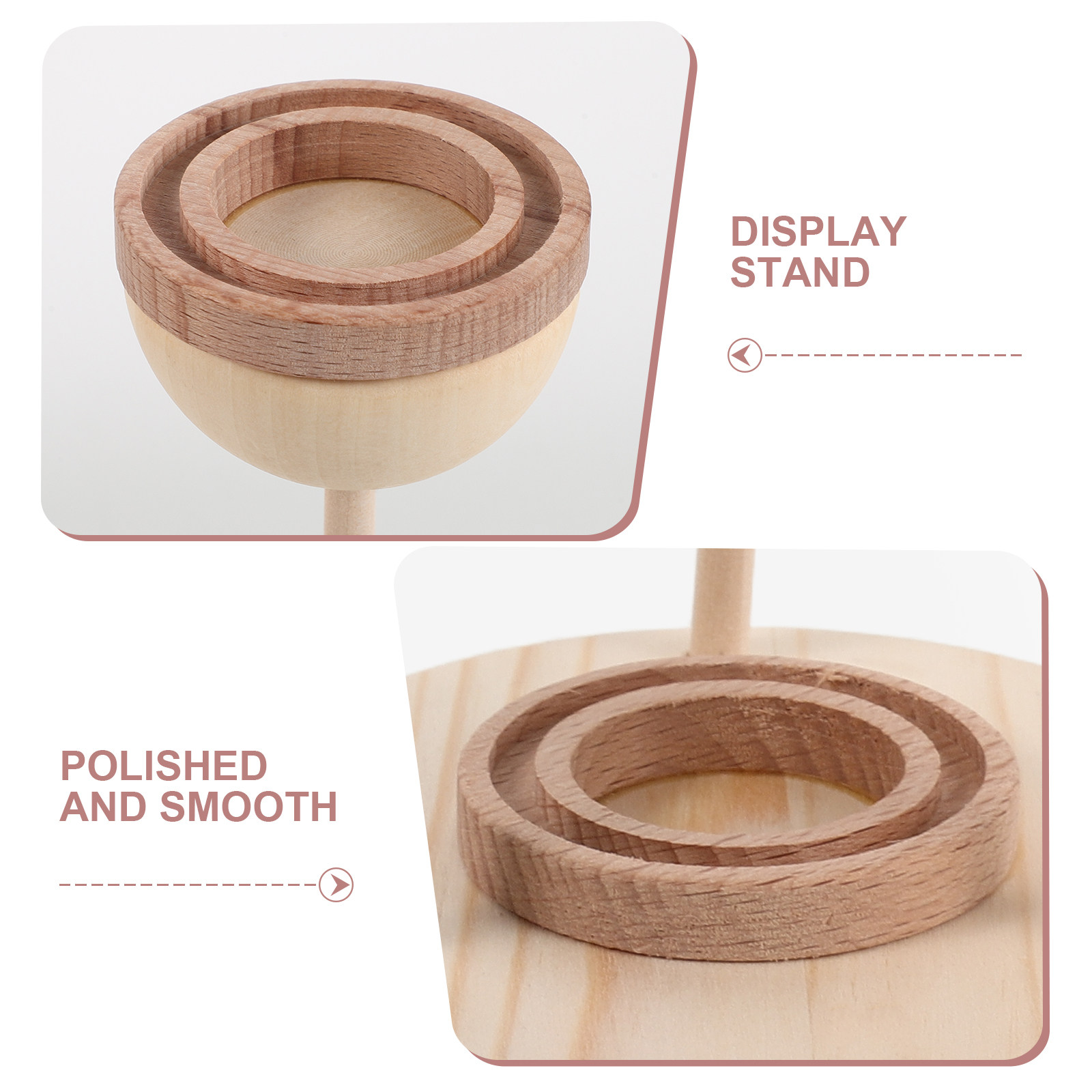 Wooden Essential Oil Display S - Display Stand Wood のレビューと価格