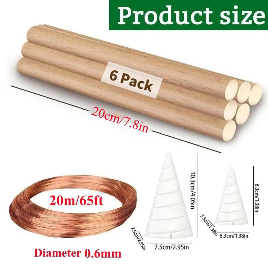 20m/65ft Electroculture Garden - Copper Wire Roll のレビューと価格