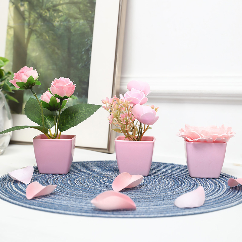 (A set of 3PCS) Simulated Mini - Bonsai Garden Mini のレビューと価格