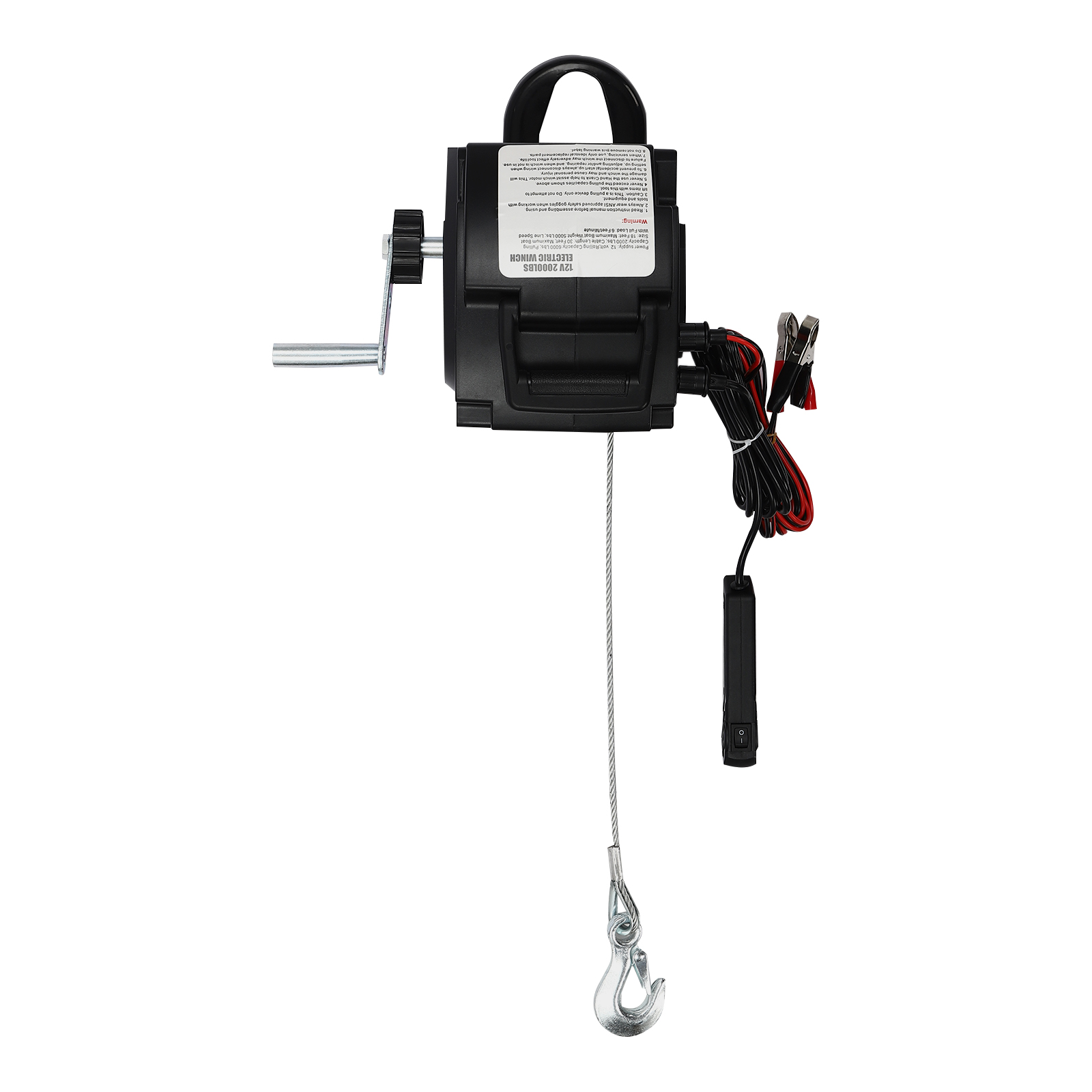 12V 2000lbs Electric Winch, 60 - Copper Wire Roll のレビューと価格
