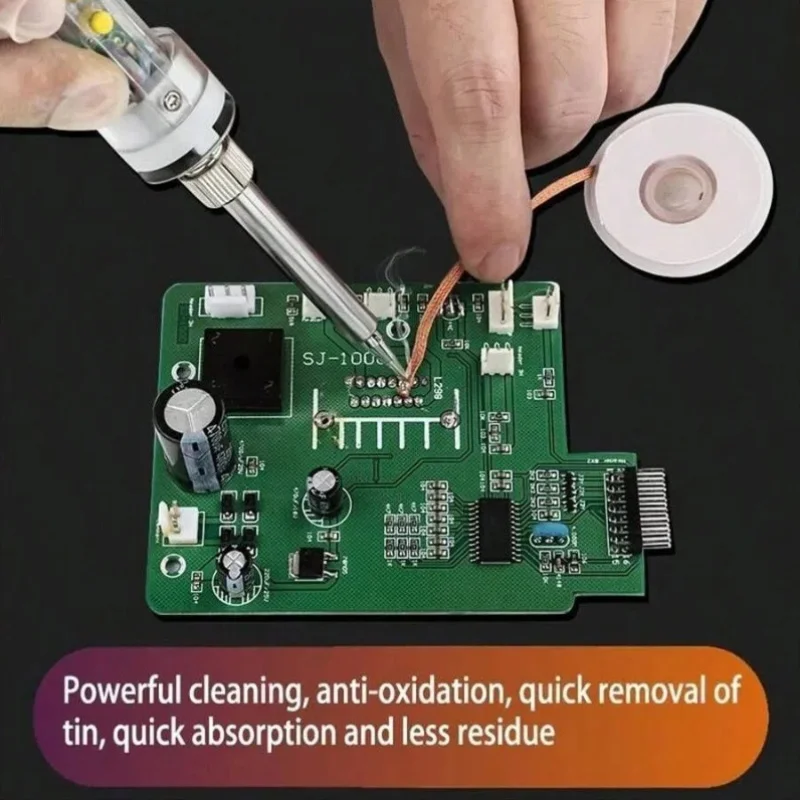 1.5m Desoldering Braid Tape Co - Copper Wire Roll のレビューと価格