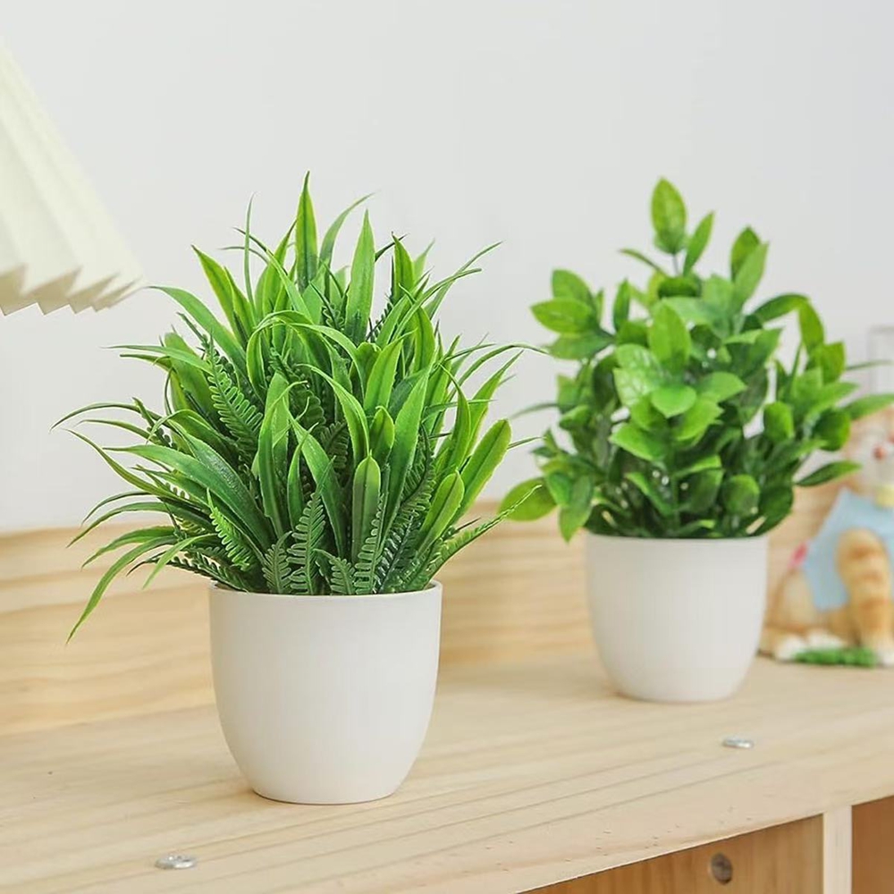 4pcs/set Mini Artificial Plant - Bonsai Garden Mini のレビューと価格