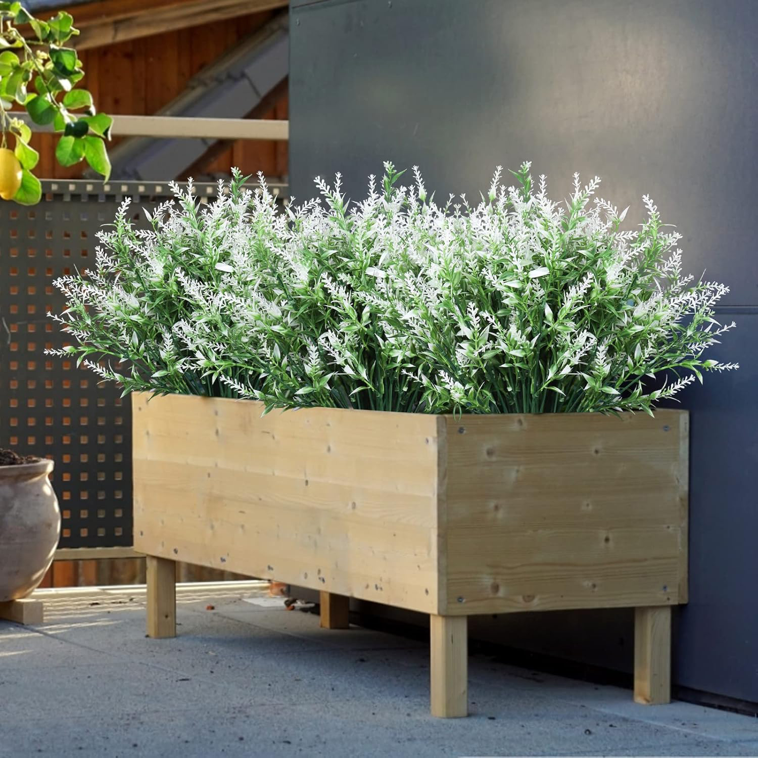 Artificial Flowers Plastic Lav - Bonsai Garden Plants のレビューと価格