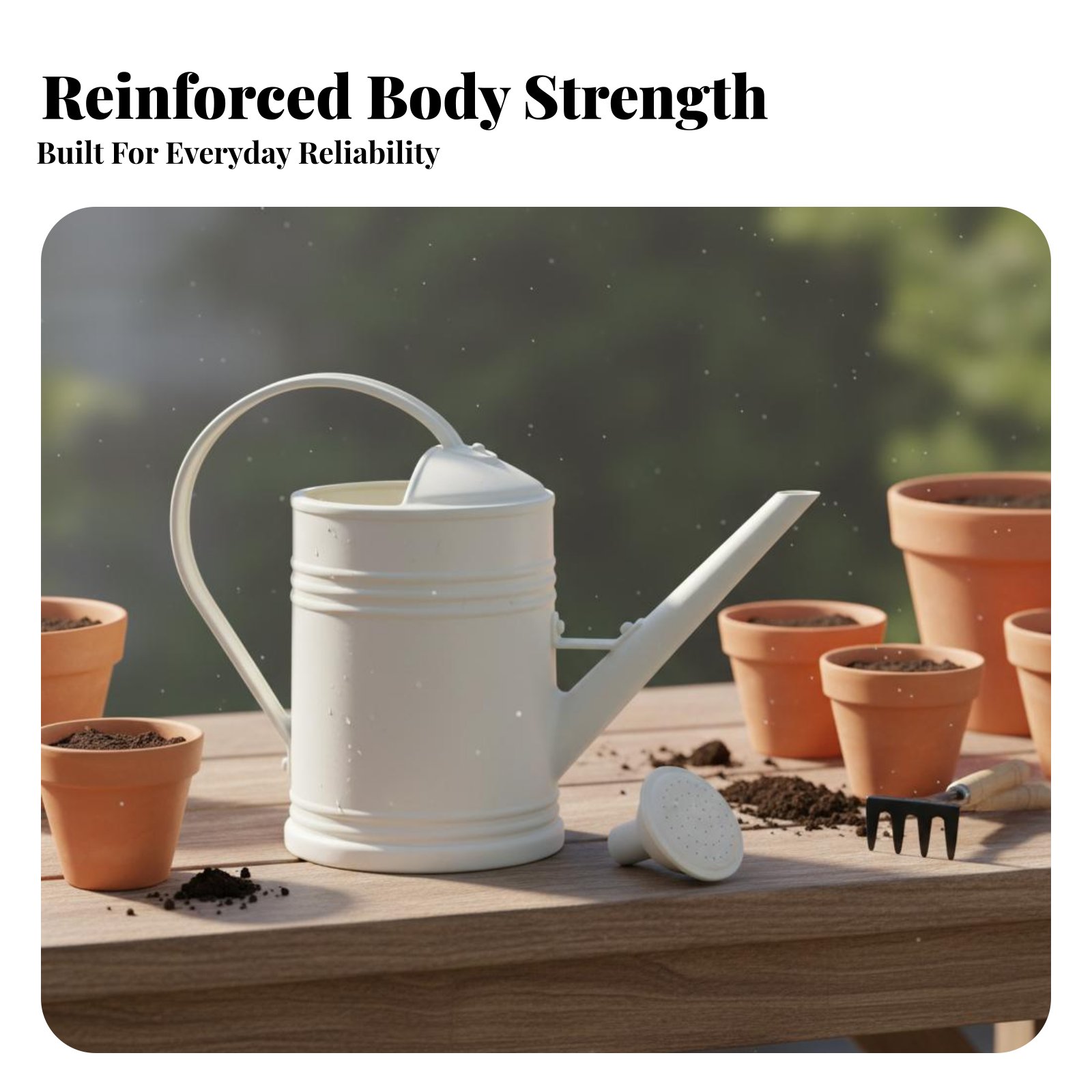 Watering Can with Long Spout P - Bonsai Garden Plants のレビューと価格