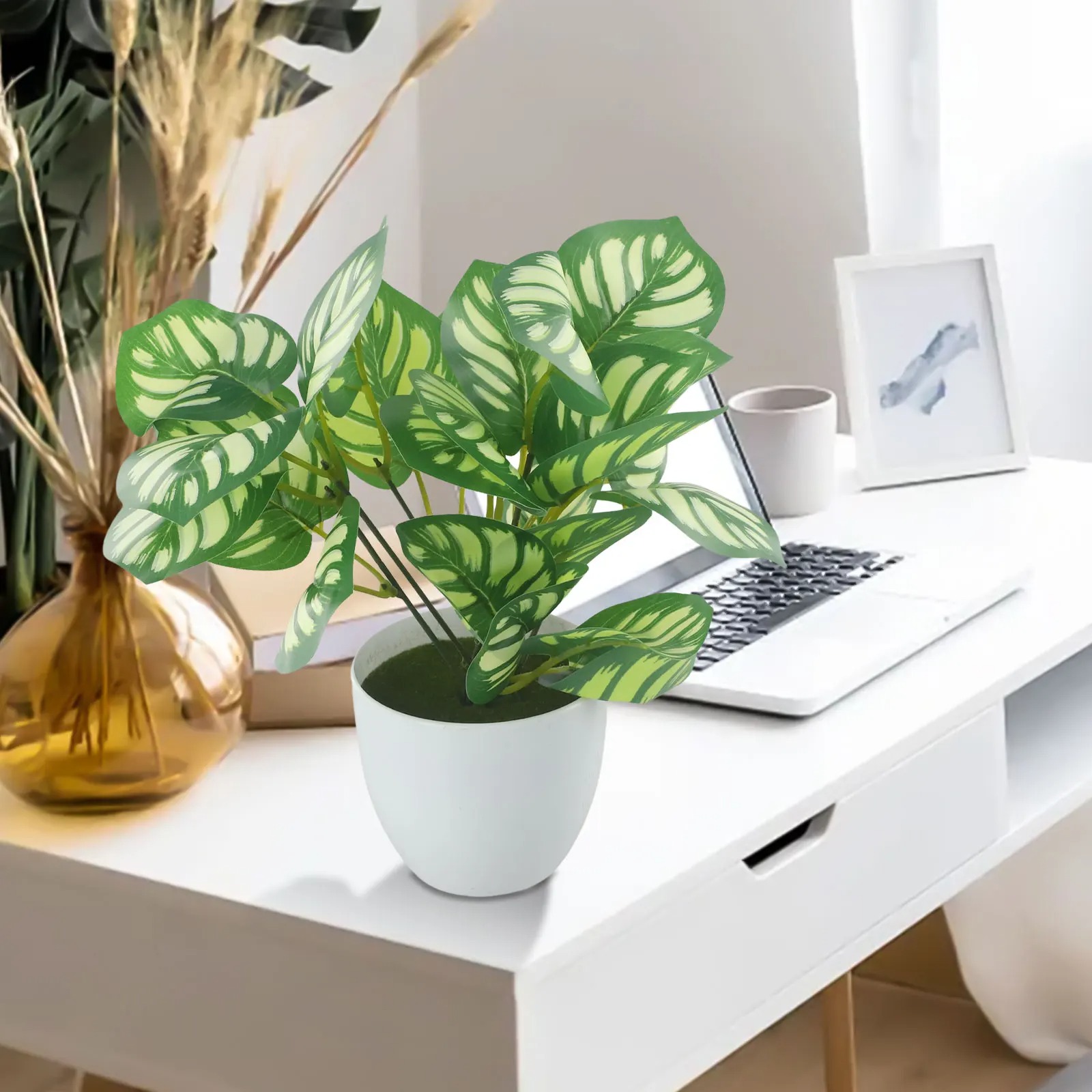 1PC Artificial Foliage Plant P - Bonsai Garden Mini のレビューと価格